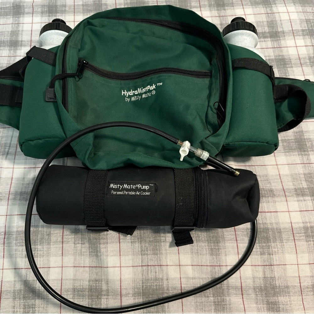 Vintage HydraMistPak Misty Mate Personal Portable Air Cooler Hydro Belt Water